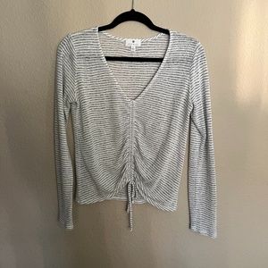 Socialite Nordstrom Striped Top - Small